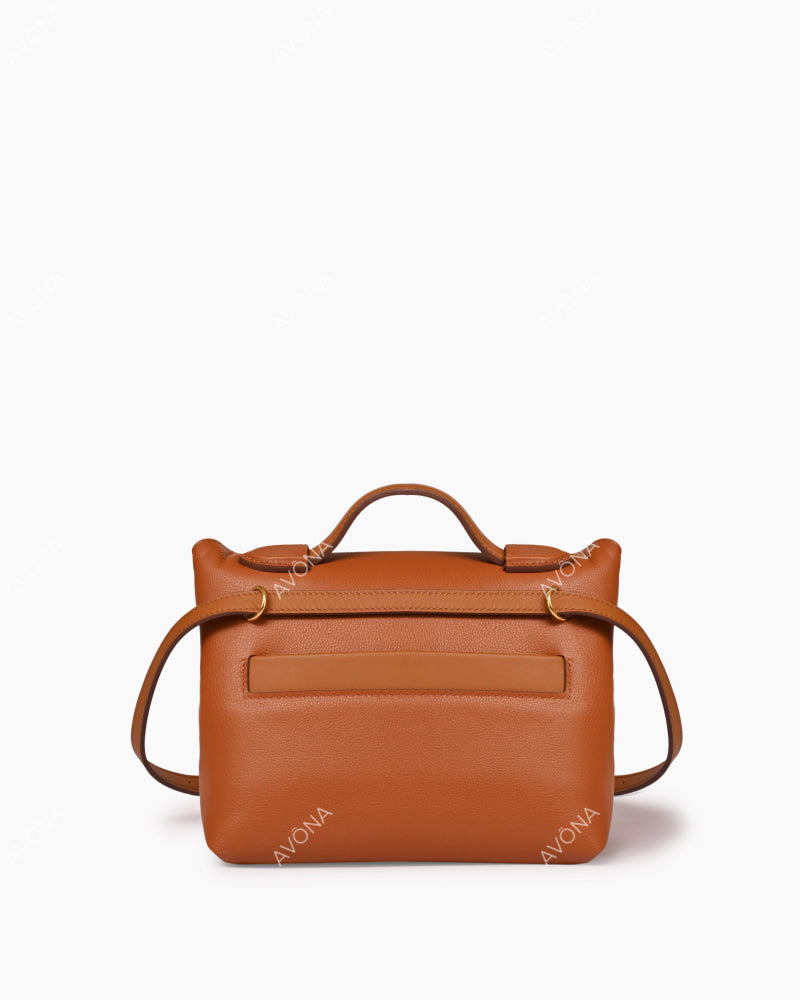 LONDON - GOLDEN BROWN - S - (W 21 x H 17 x D 11 cm)