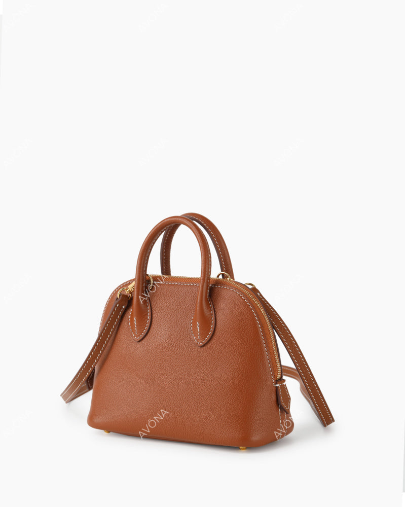MALIBU GOLDEN BROWN - XS - (W 18 x H 14 x D 7 cm) / GOLD