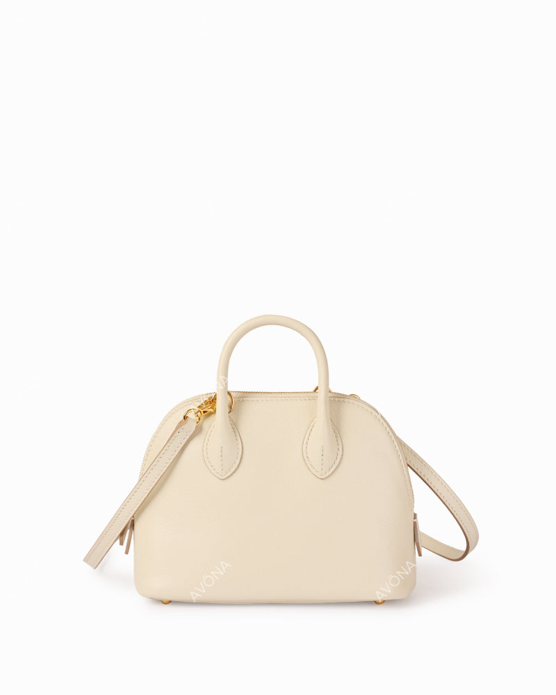 MALIBU MILKSHAKE WHITE - XS - (W 18 x H 14 x D 7 cm) / GOLD