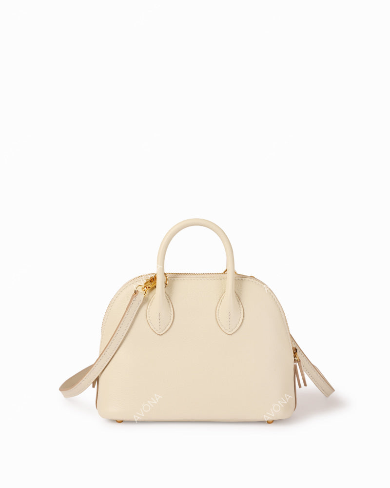 MALIBU MILKSHAKE WHITE - XS - (W 18 x H 14 x D 7 cm) / GOLD
