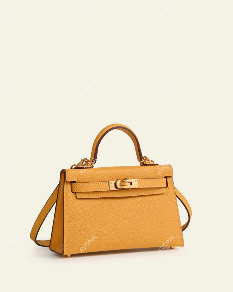 MINI AMBER - XS - (W 19 × H 13 × D 4.5 cm) / GOLD