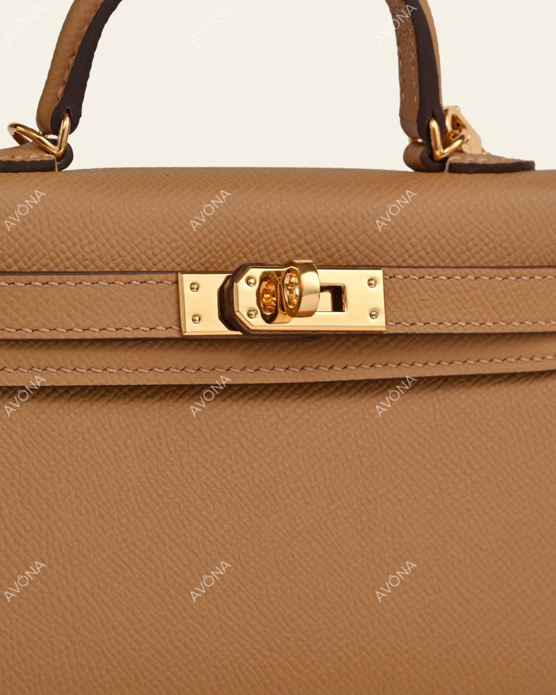 MINI BISCUIT - XS - (W 19 × H 13 × D 4.5 cm) / GOLD