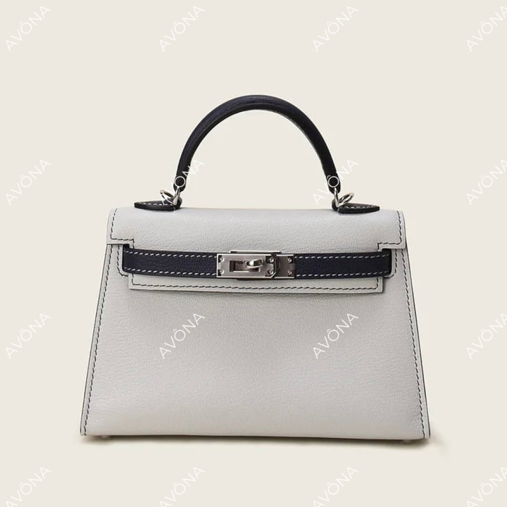 MINI BLUE HAZE COLORBLOCK XS (19x13x5cm) / SILVER