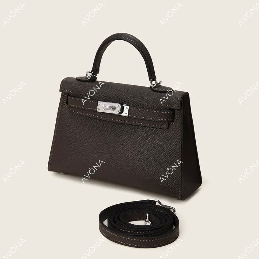 MINI EBONY XS (19x13x5cm) / SILVER