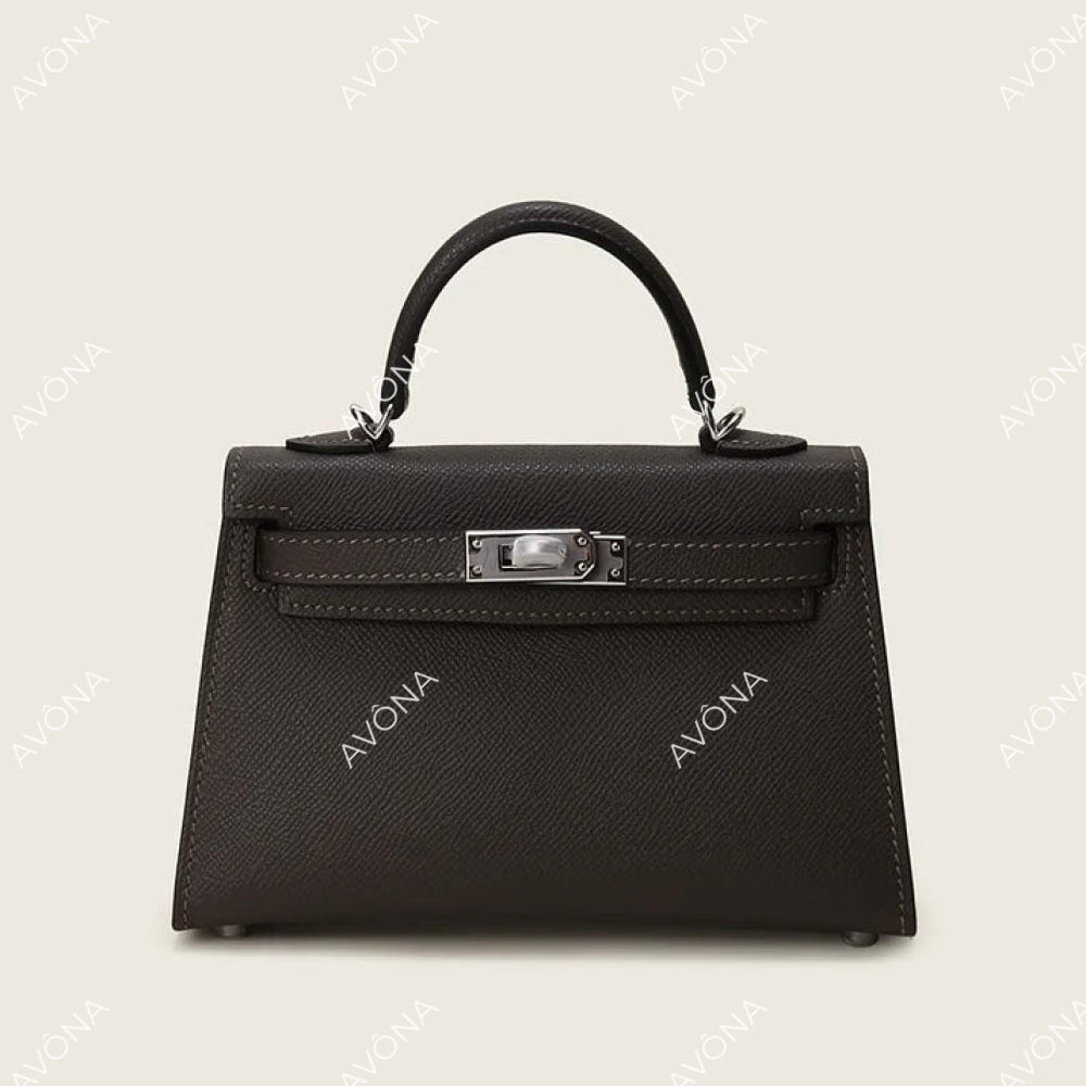 MINI EBONY XS (19x13x5cm) / SILVER