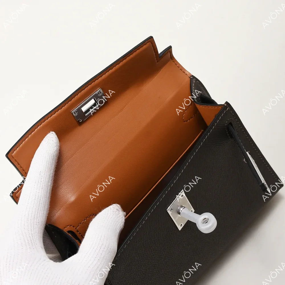 MINI EBONY XS (19x13x5cm) / SILVER