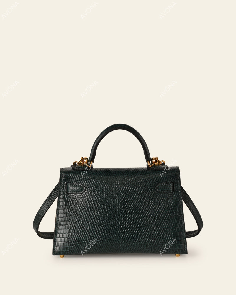 MINI EVERGREEN LIZARD - XS - (W 19 × H 13 × D 4.5 cm) / GOLD