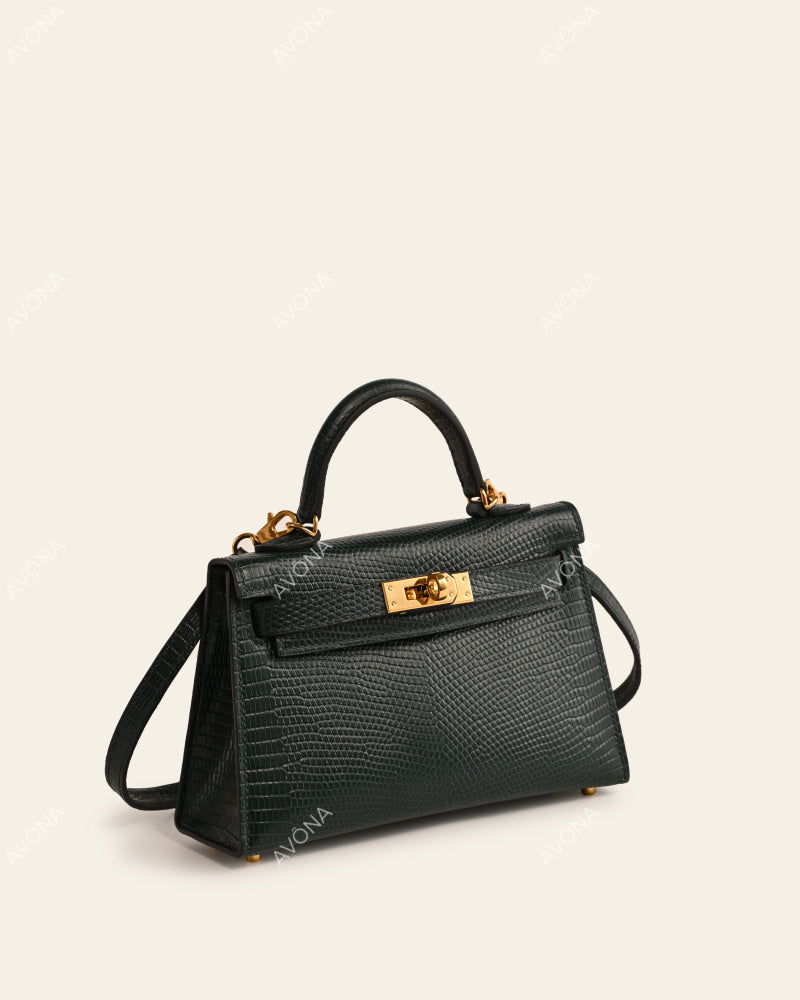 MINI EVERGREEN LIZARD - XS - (W 19 × H 13 × D 4.5 cm) / GOLD