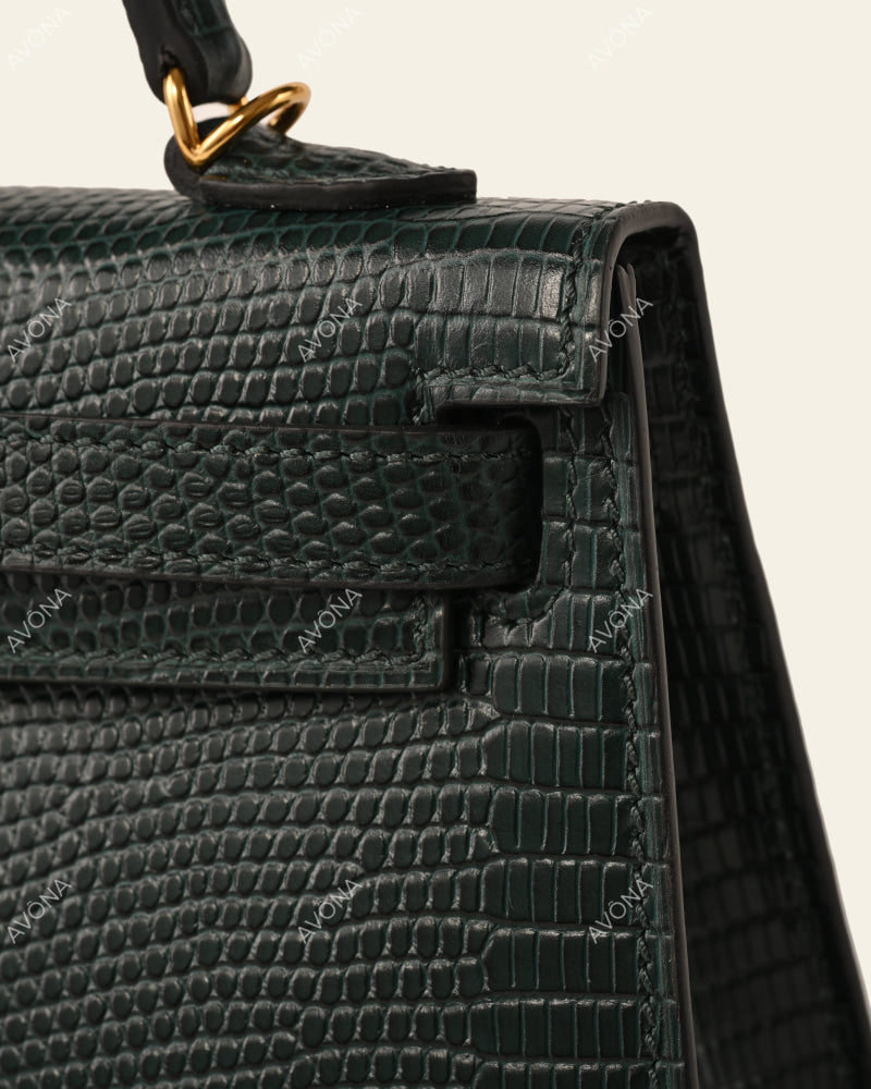 MINI EVERGREEN LIZARD - XS - (W 19 × H 13 × D 4.5 cm) / GOLD