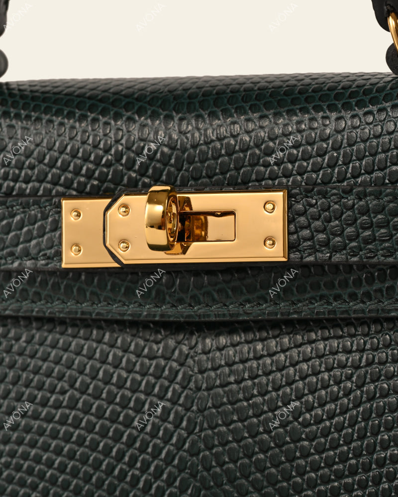 MINI EVERGREEN LIZARD - XS - (W 19 × H 13 × D 4.5 cm) / GOLD