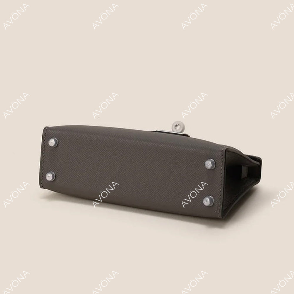 MINI GRAPHITE XS (19x13x5cm) / SILVER