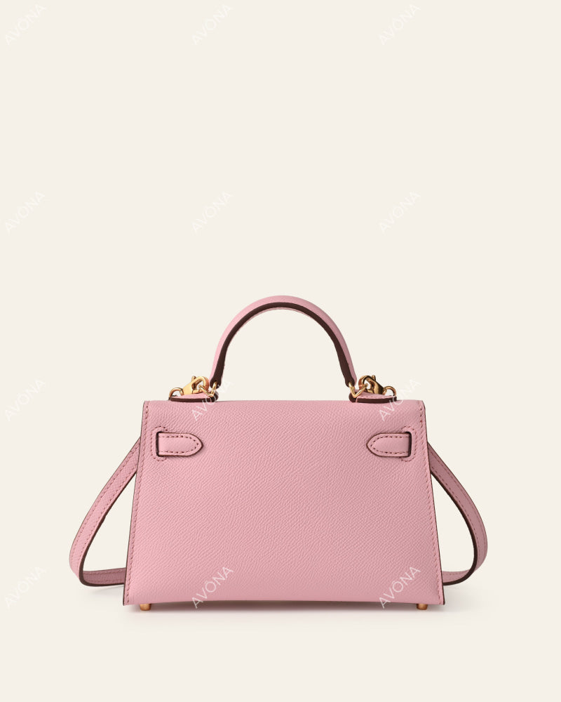 MINI MAUVE - XS - (W 19 × H 13 × D 4.5 cm) / GOLD