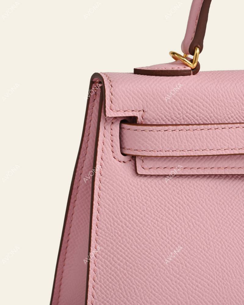MINI MAUVE - XS - (W 19 × H 13 × D 4.5 cm) / GOLD