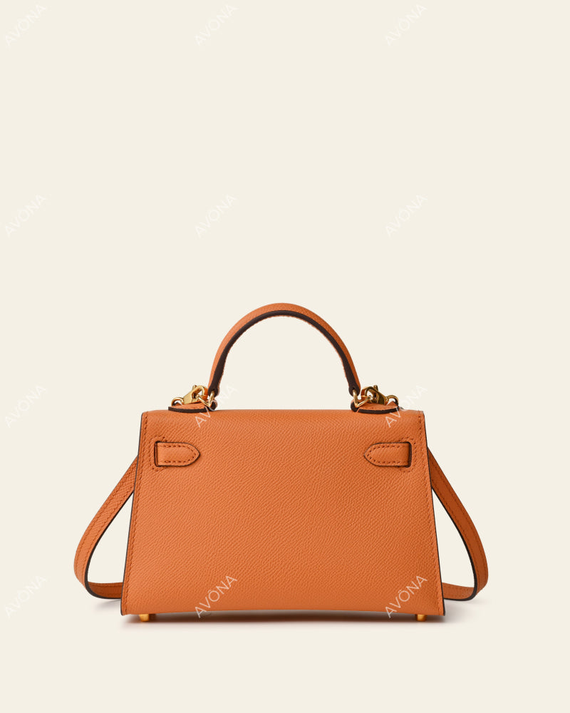 MINI ORANGE - XS - (W 19 × H 13 × D 4.5 cm) / GOLD