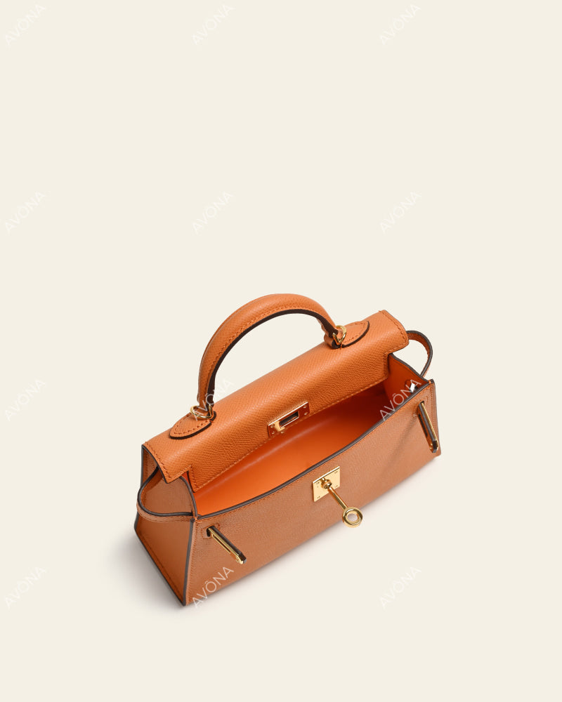 MINI ORANGE - XS - (W 19 × H 13 × D 4.5 cm) / GOLD