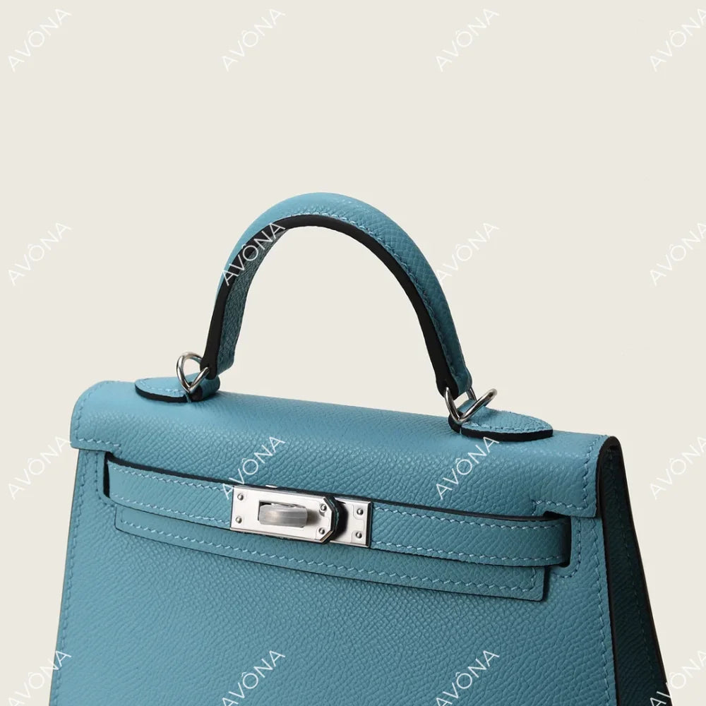 MINI SKY BLUE XS (19x13x5cm) / SILVER
