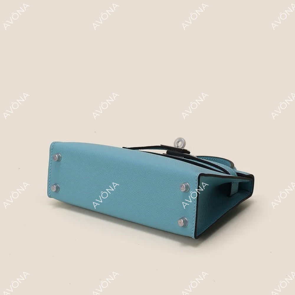 MINI SKY BLUE XS (19x13x5cm) / SILVER