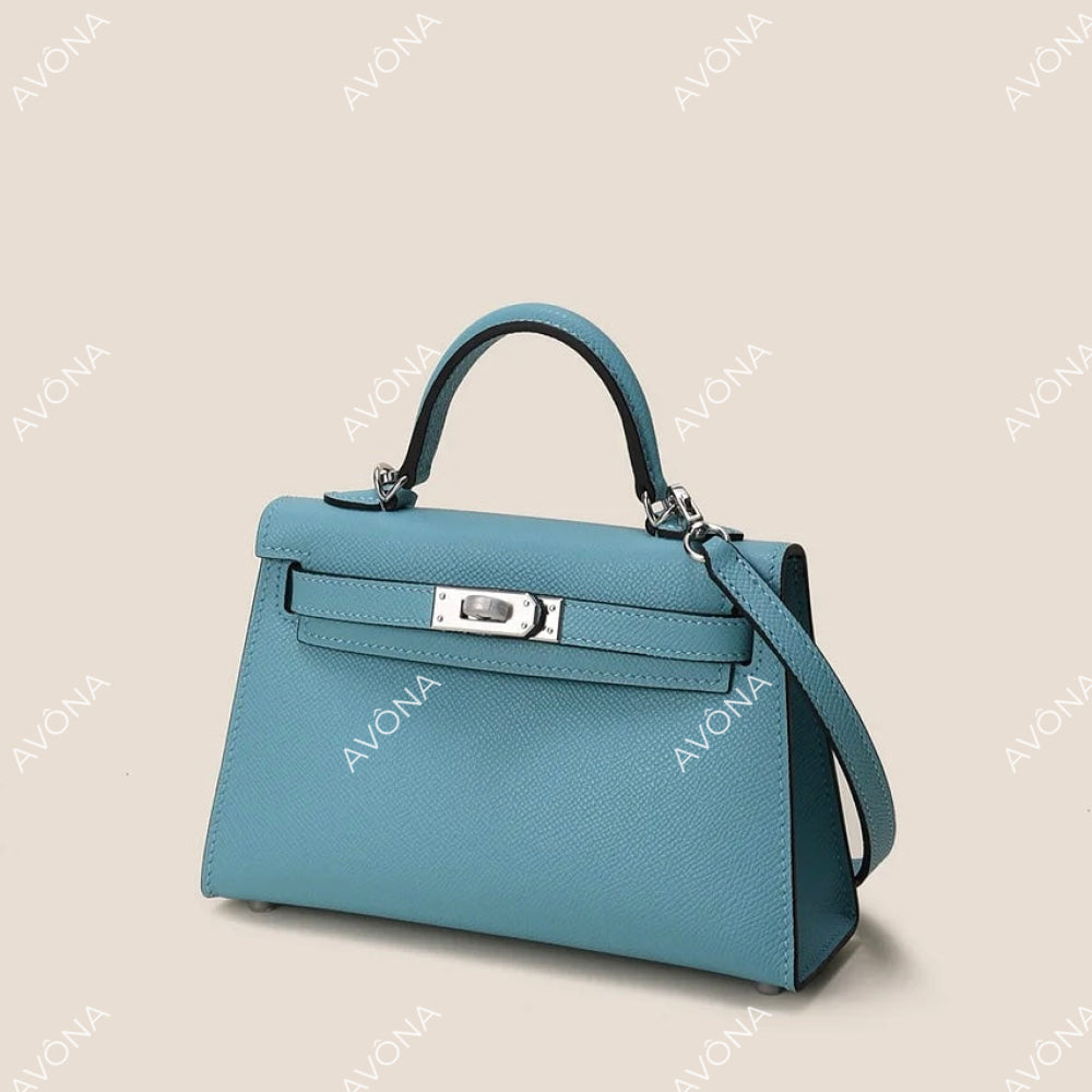 MINI SKY BLUE XS (19x13x5cm) / SILVER