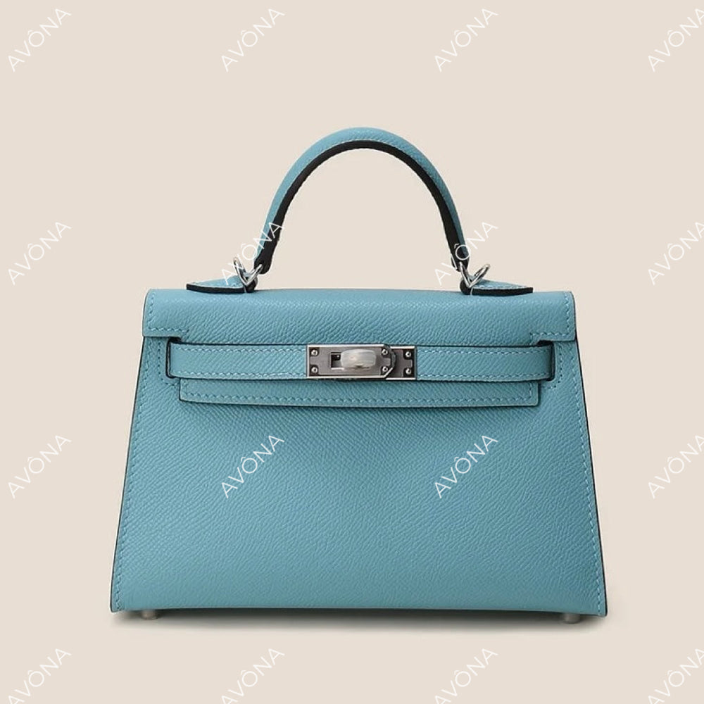 MINI SKY BLUE XS (19x13x5cm) / SILVER