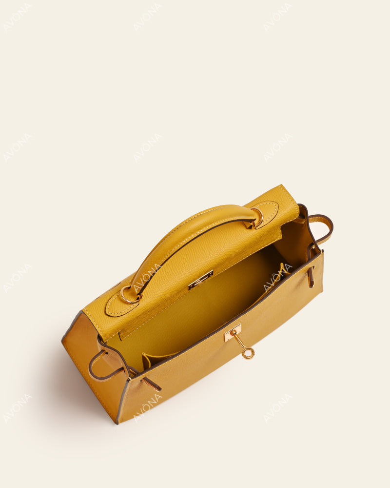 MIRAGE AMBER - M - (W 25 × H 18 × D 6 cm) / GOLD