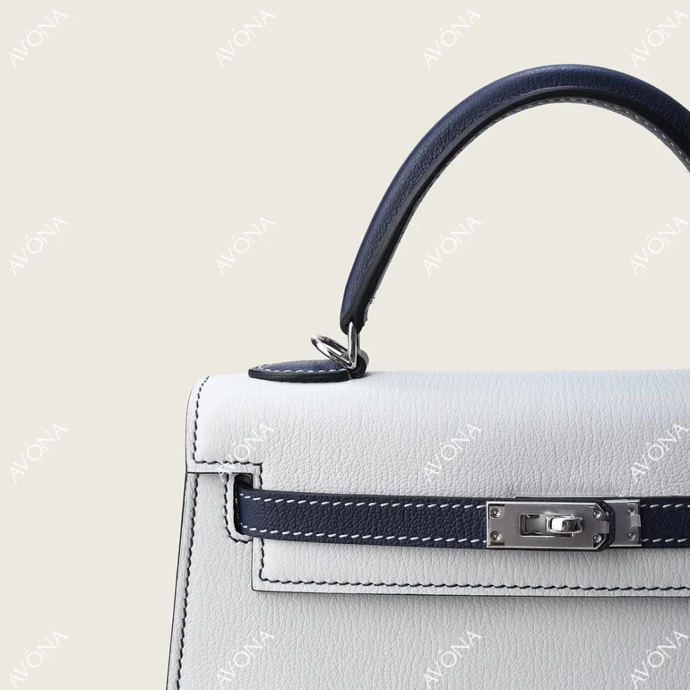 MIRAGE BLUE HAZE LUXE M (25x20x8cm) / SILVER