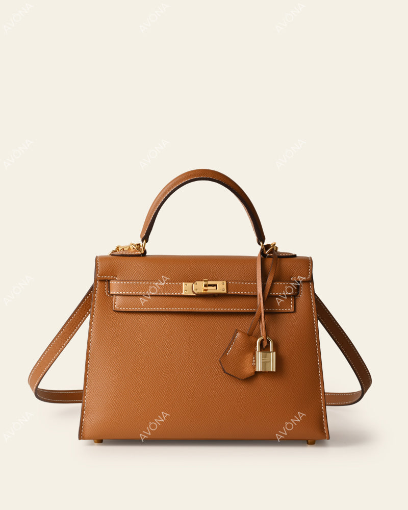 MIRAGE GOLDEN BROWN - S - (W 22 x H 16 x D 5cm) / GOLD