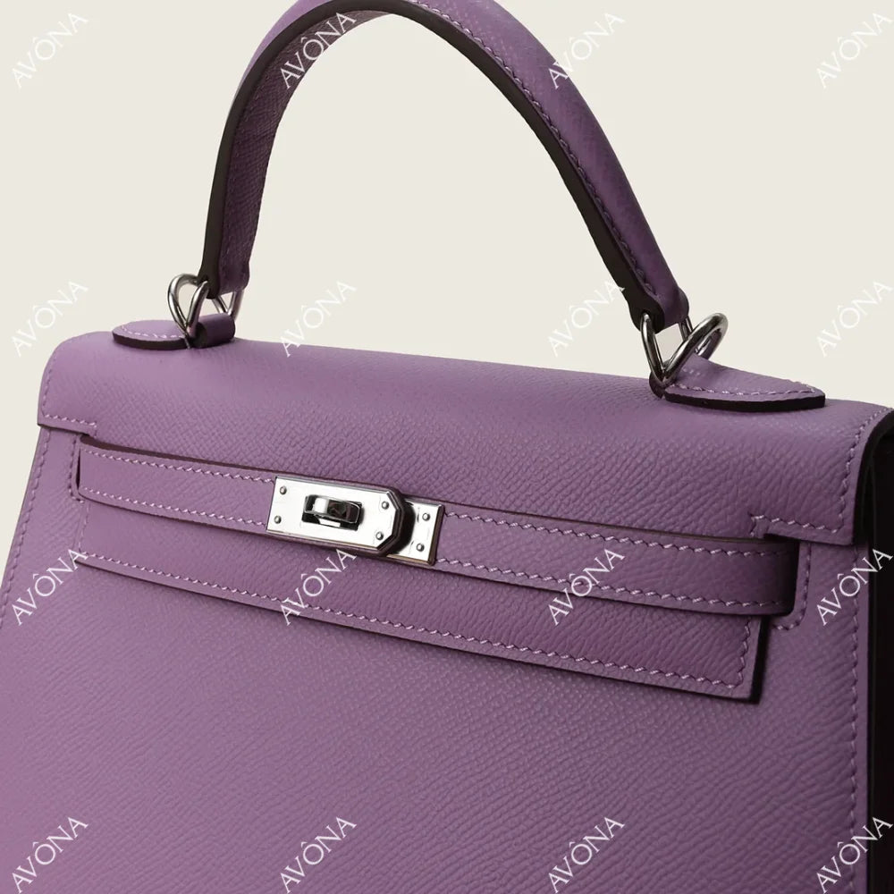 MIRAGE LILAC M (25x20x8cm) / SILVER