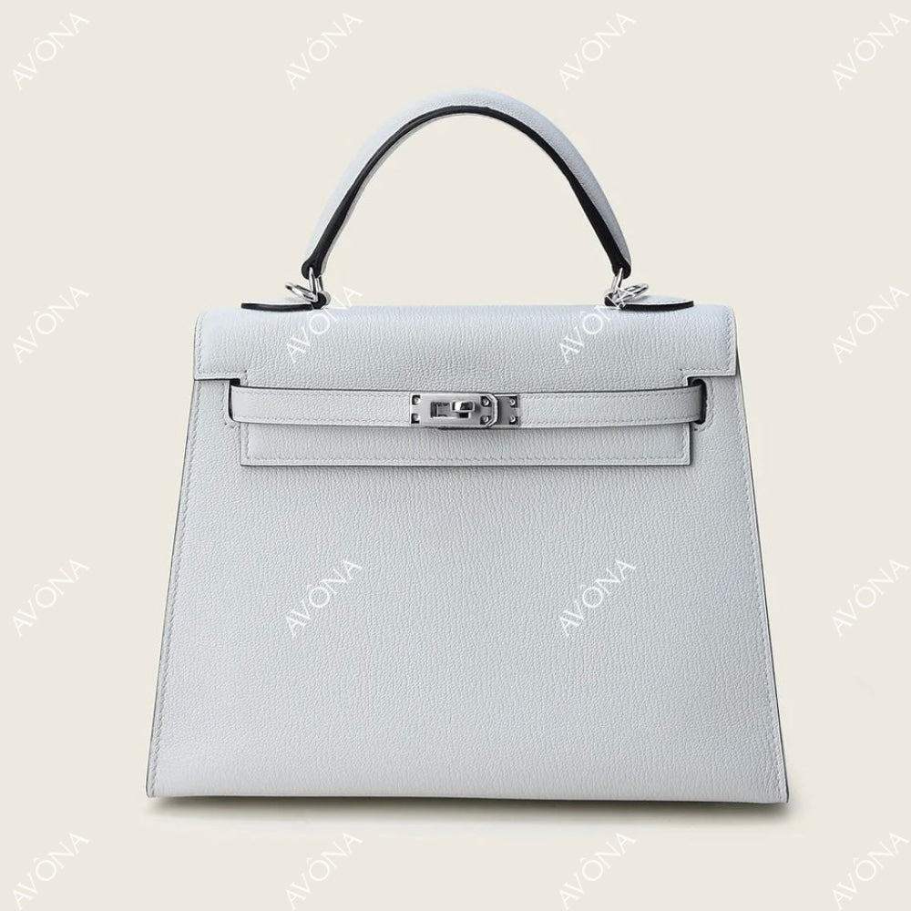 MIRAGE LINEN LUXE M (25x20x8cm) / SILVER
