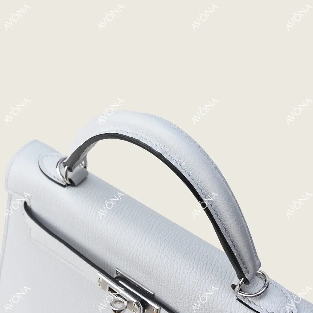MIRAGE LINEN LUXE M (25x20x8cm) / SILVER