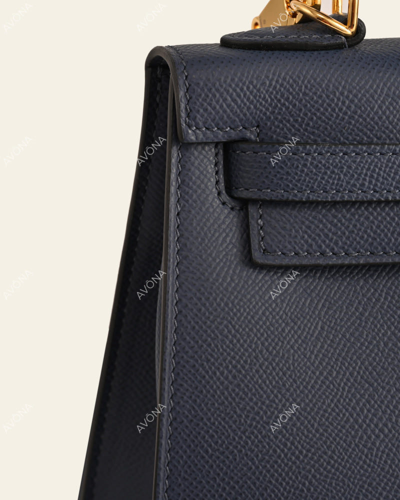 MIRAGE MIDNIGHT BLUE - M - (W 25 × H 18 × D 6 cm) / GOLD