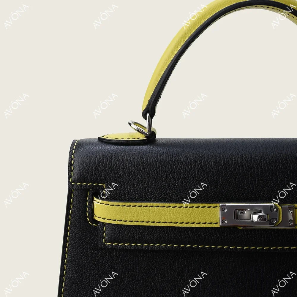 MIRAGE NOIR ZEST LUXE M (25x20x8cm) / SILVER