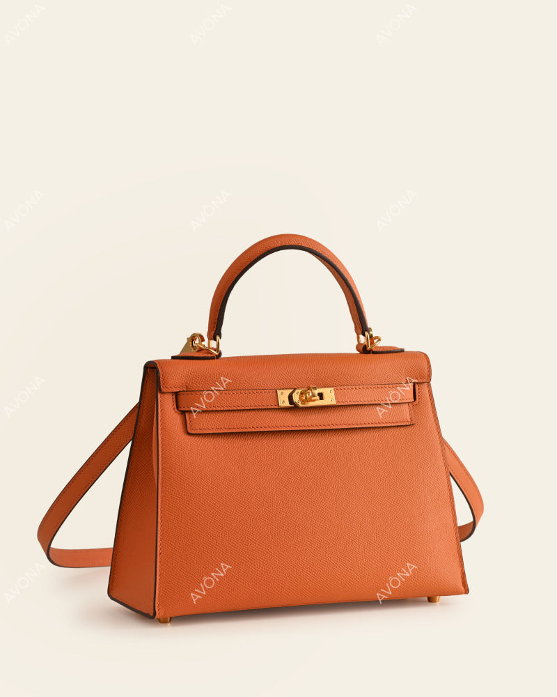 MIRAGE ORANGE - M - (W 25 × H 18 × D 6 cm) / GOLD