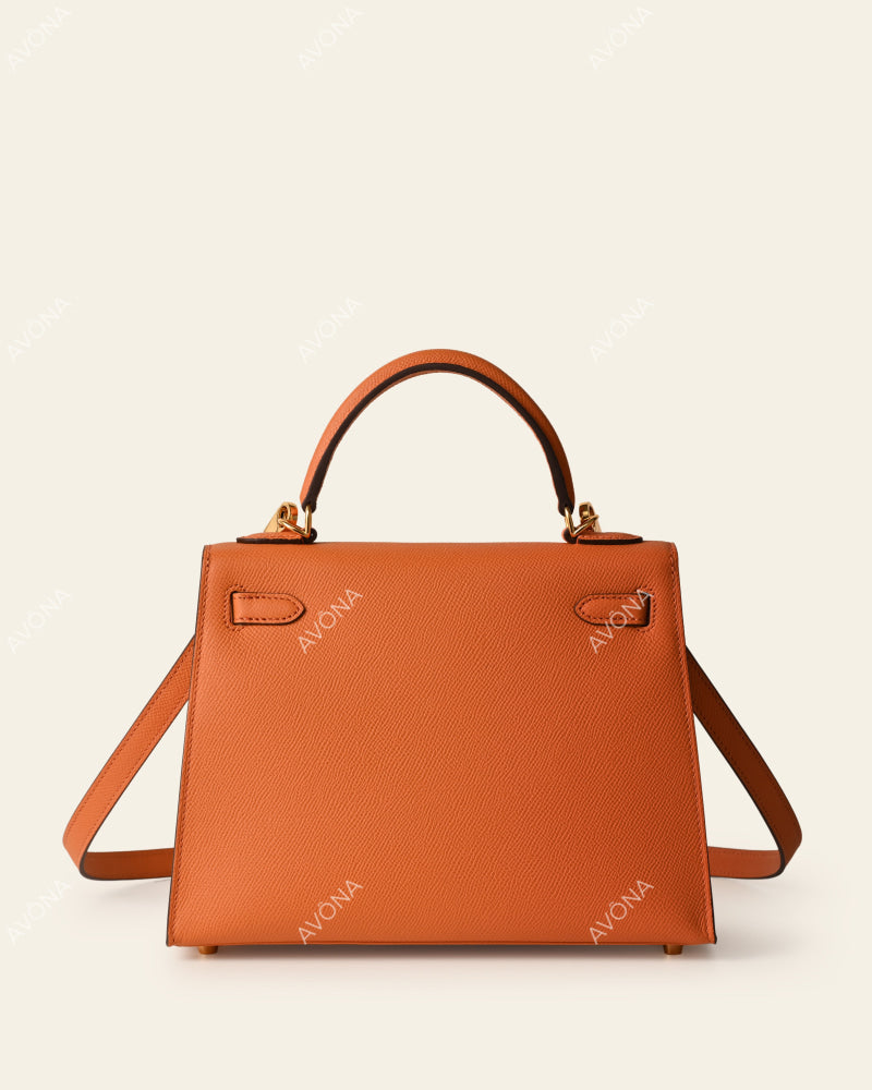 MIRAGE ORANGE - M - (W 25 × H 18 × D 6 cm) / GOLD