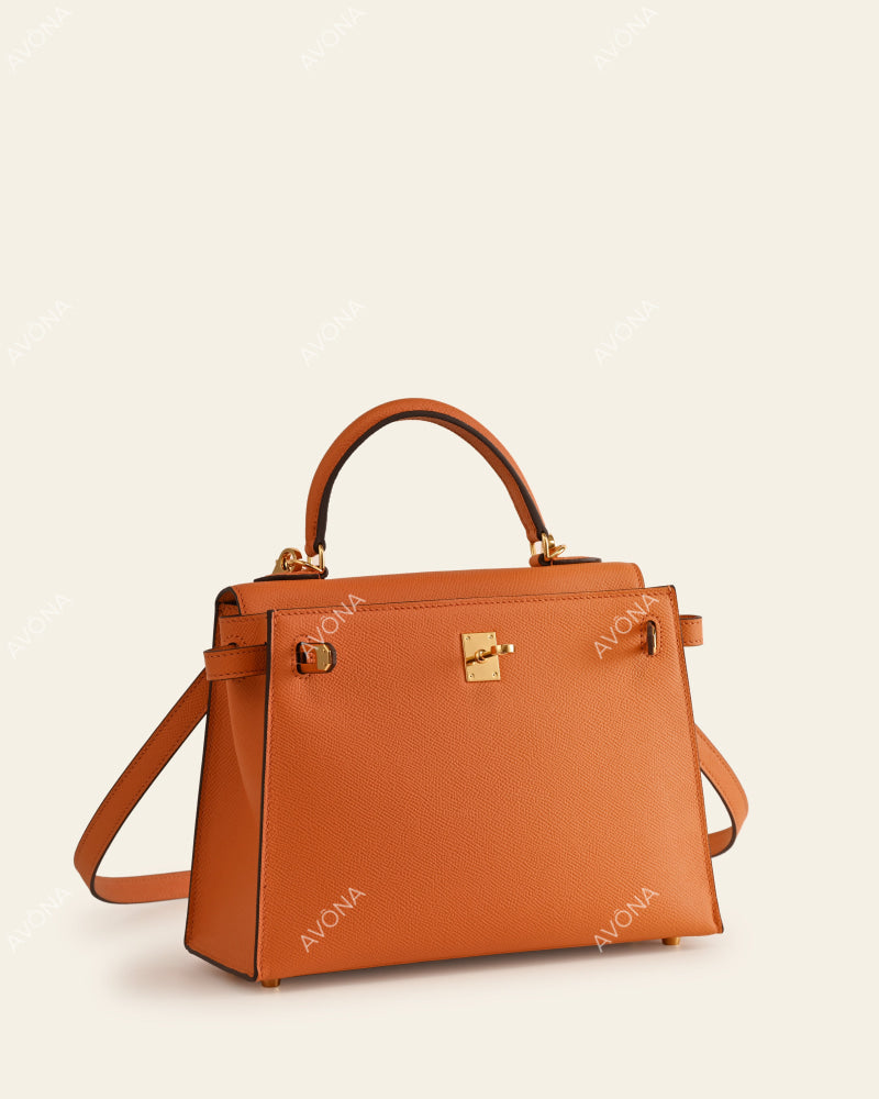 MIRAGE ORANGE - M - (W 25 × H 18 × D 6 cm) / GOLD