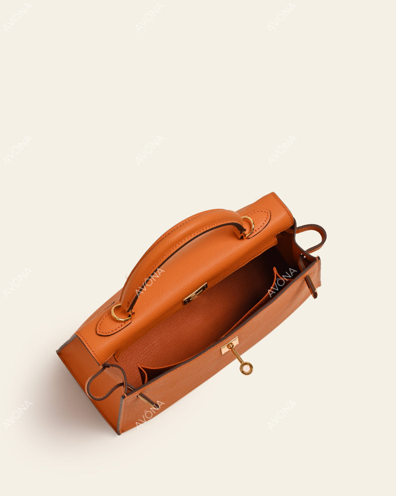 MIRAGE ORANGE - M - (W 25 × H 18 × D 6 cm) / GOLD