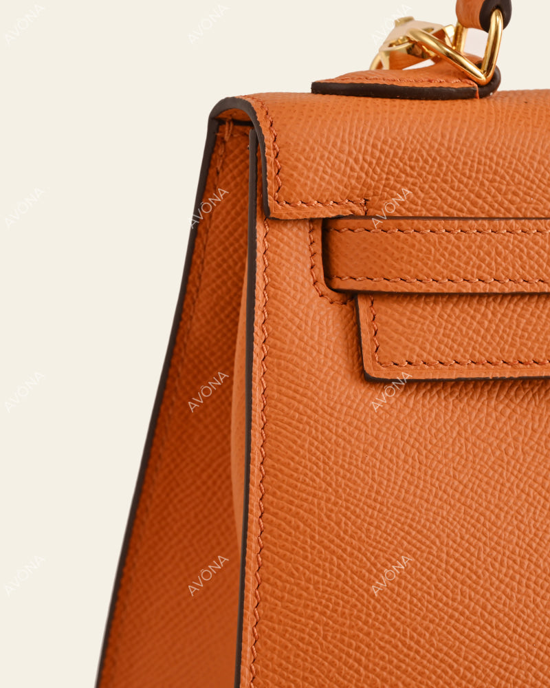 MIRAGE ORANGE - M - (W 25 × H 18 × D 6 cm) / GOLD