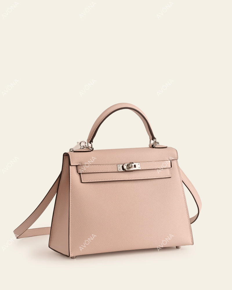 MIRAGE ROSE PETAL - M - (W 25 × H 18 × D 6 cm) / SILVER