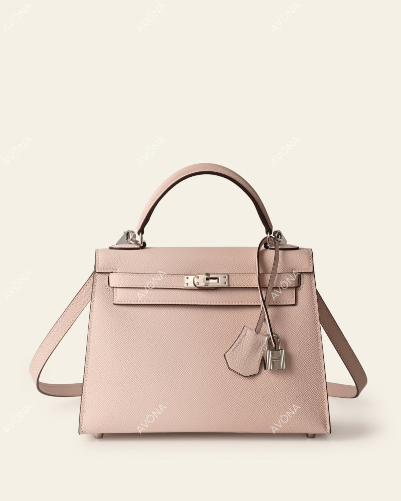 MIRAGE ROSE PETAL - M - (W 25 × H 18 × D 6 cm) / SILVER