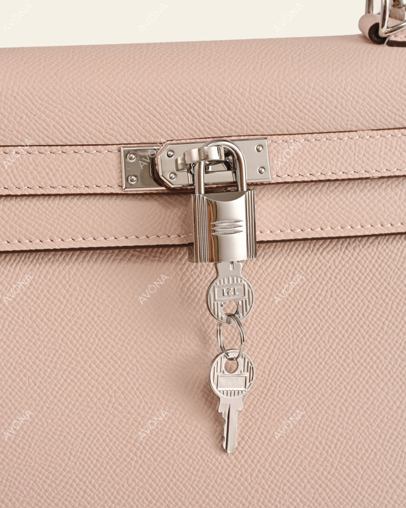 MIRAGE ROSE PETAL - M - (W 25 × H 18 × D 6 cm) / SILVER