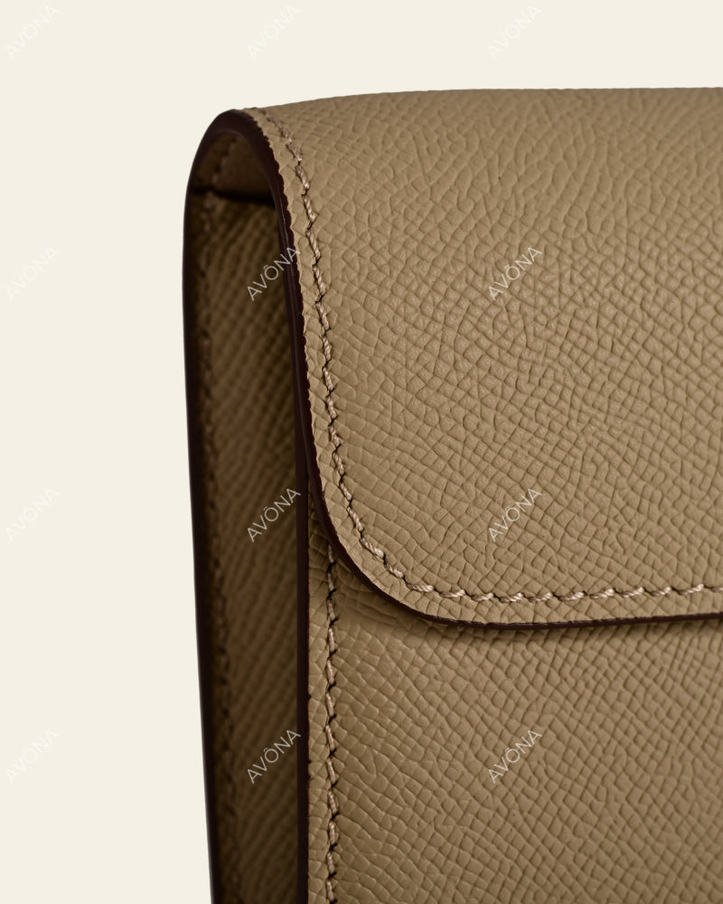 PALOMA BEIGE - S - (W 21 × H 14 × D 2 cm) / GOLD