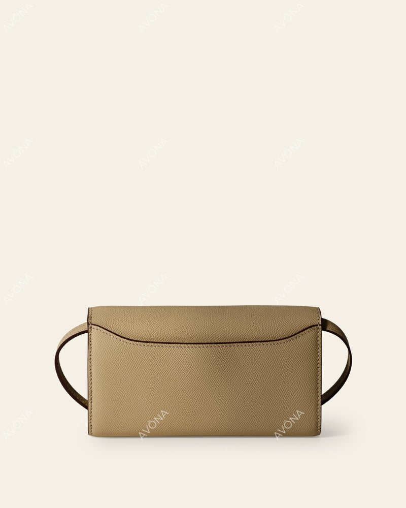 PALOMA BEIGE - S - (W 21 × H 14 × D 2 cm) / GOLD