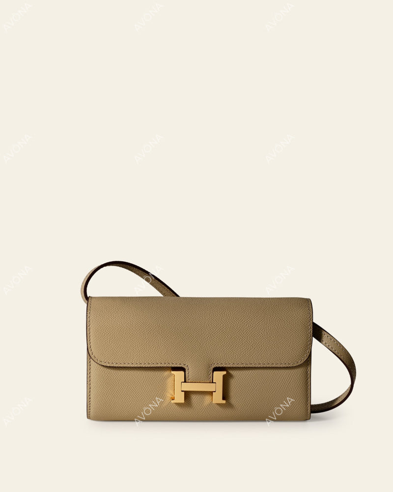 PALOMA BEIGE - S - (W 21 × H 14 × D 2 cm) / GOLD