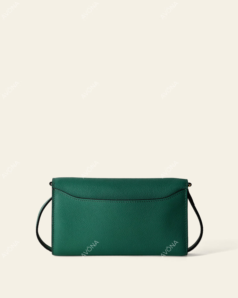 PALOMA EMERALD - S - (W 21 × H 14 × D 2 cm) / GOLD