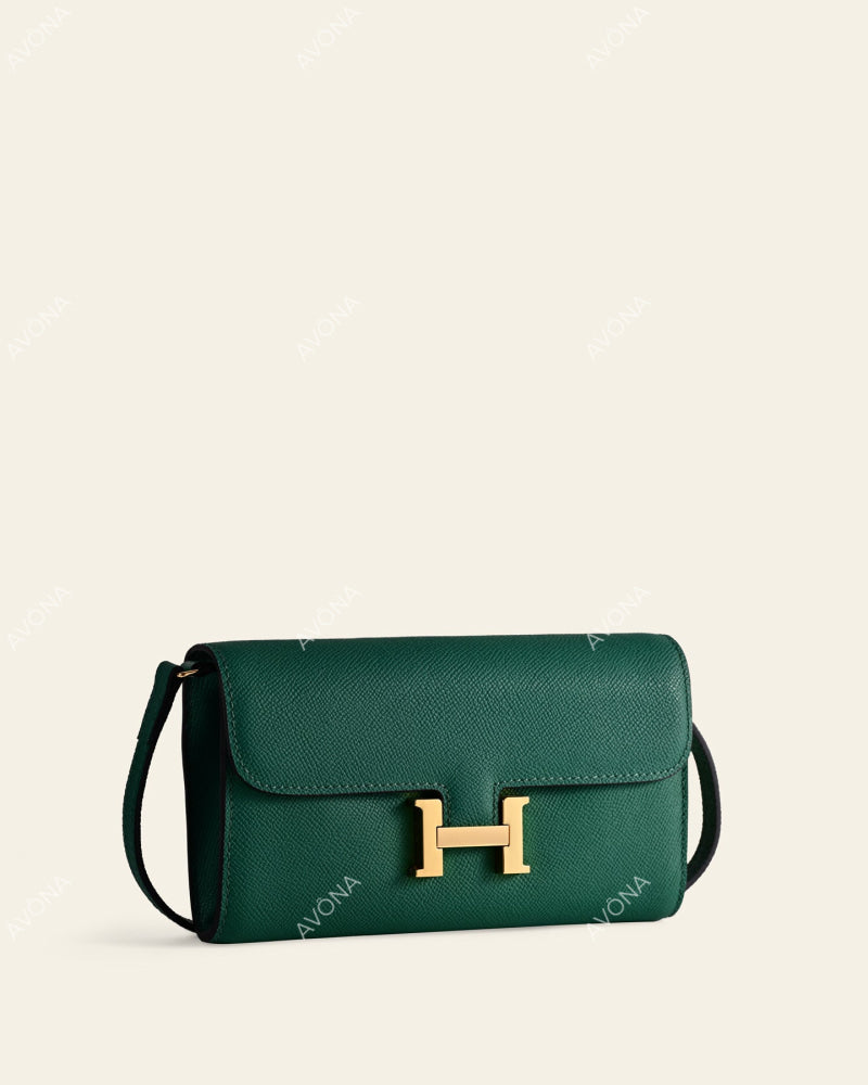 PALOMA EMERALD - S - (W 21 × H 14 × D 2 cm) / GOLD
