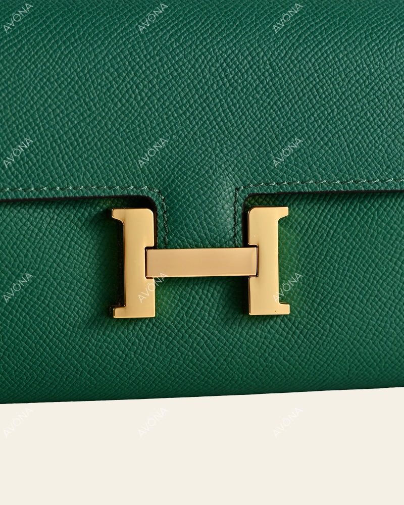 PALOMA EMERALD - S - (W 21 × H 14 × D 2 cm) / GOLD