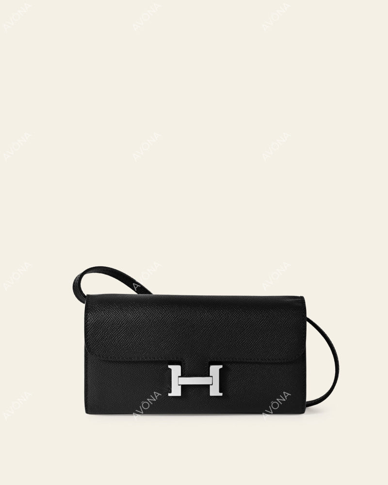 PALOMA ONYX - S - (W 21 × H 14 × D 2 cm) / SILVER