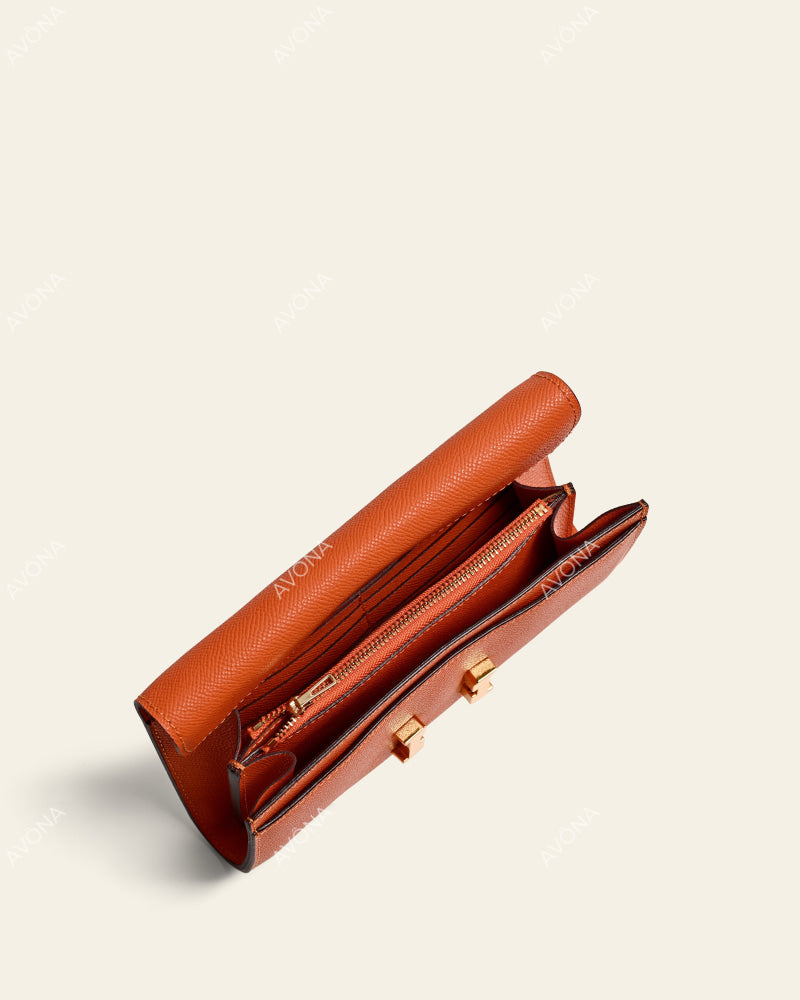 PALOMA ORANGE - S - (W 21 × H 14 × D 2 cm) / GOLD