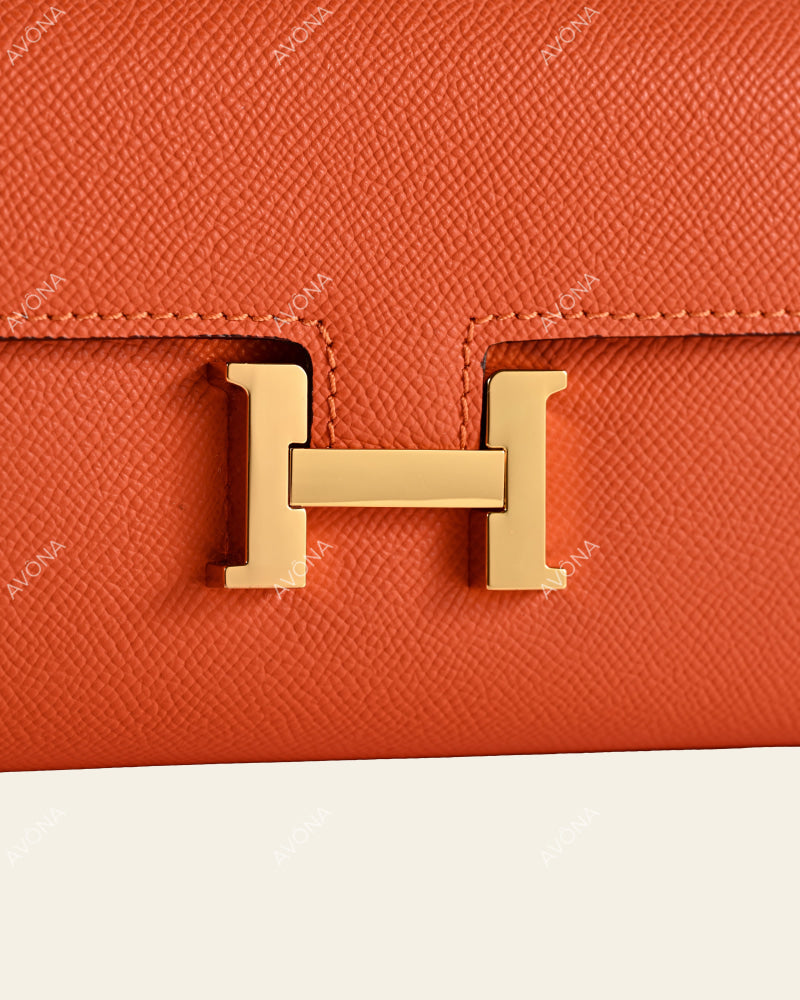 PALOMA ORANGE - S - (W 21 × H 14 × D 2 cm) / GOLD