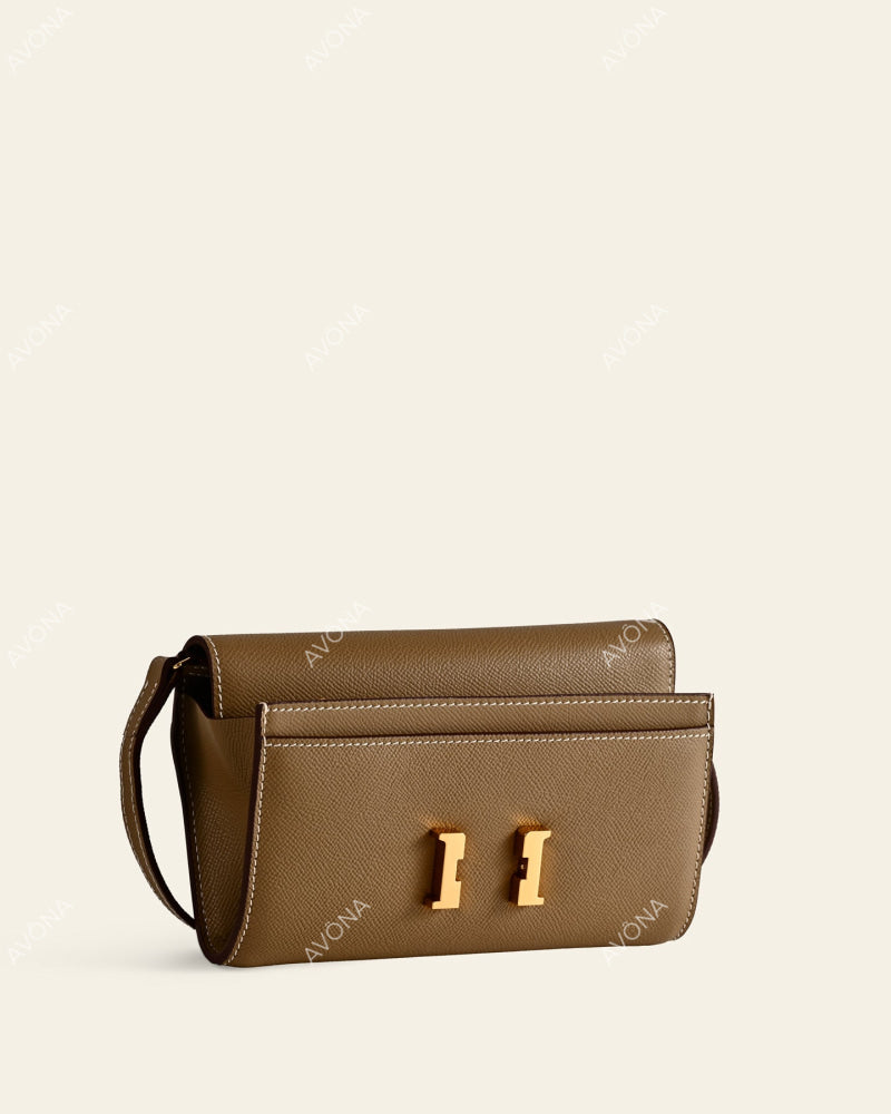 PALOMA PEBBLE - S - (W 21 × H 14 × D 2 cm) / GOLD