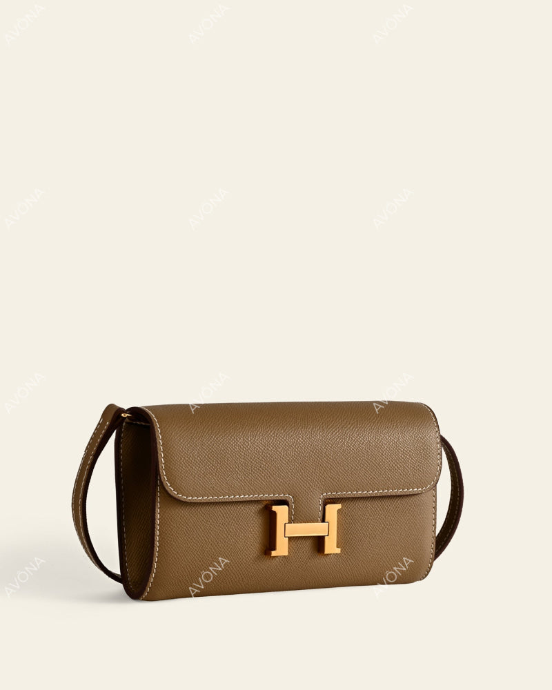 PALOMA PEBBLE - S - (W 21 × H 14 × D 2 cm) / GOLD